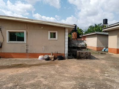 4-bedroom bungalow with POP with two rooms BQ